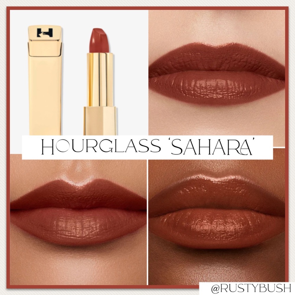 Hourglass 'Sahara' Unlocked Satin Crème Lipstick